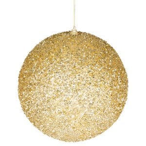 Yılbaşı Topu, Gold - 20 cm