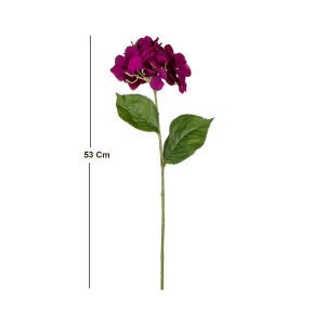 Yapay Ortanca Mor 53 Cm.