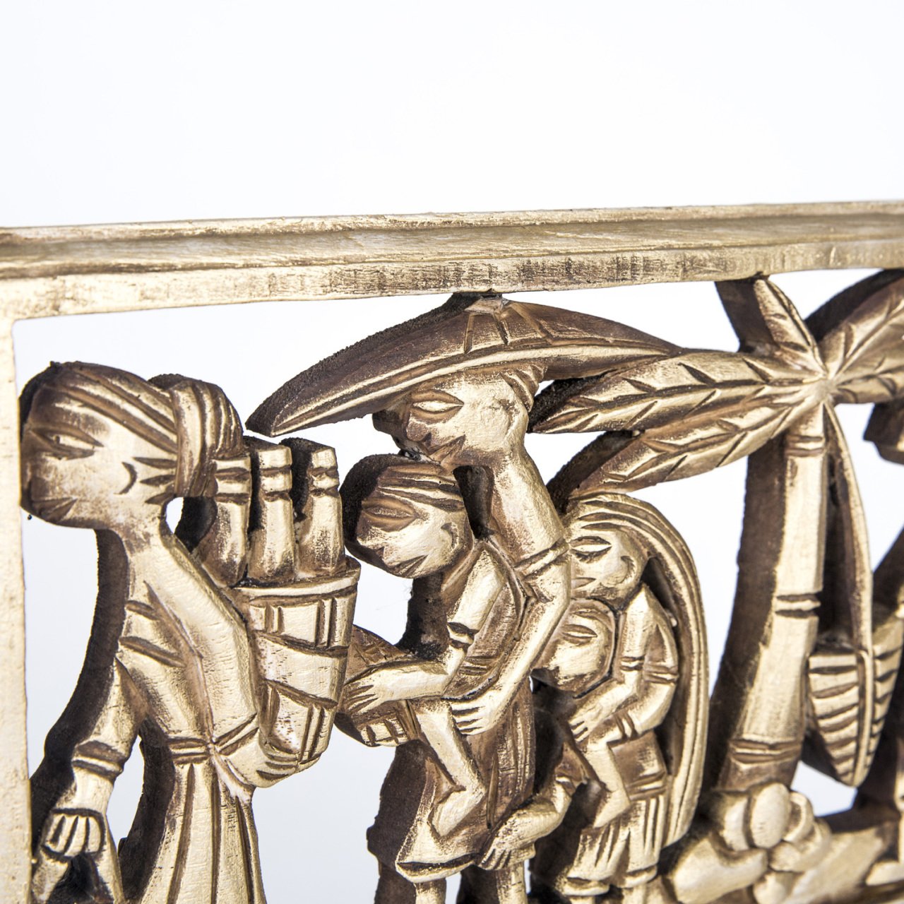 Veramaya Dekoratif Mısır Tablet Biblo Dore 30x34 Cm