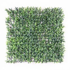 Yapay Çay Bitkisi Tabaka Yeşil 50X50 Cm. UV KORUMALI - Dış Mekan Uyumlu