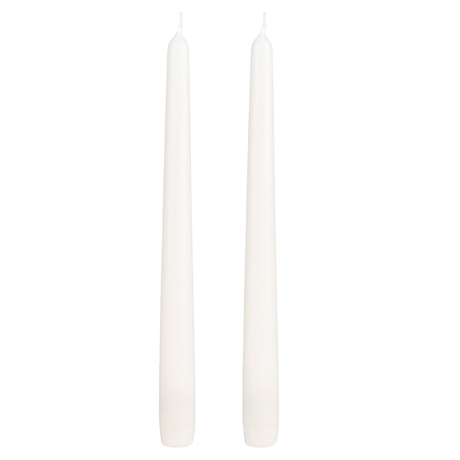 Şamdan Mumu 2'li Paket Beyaz 25 Cm.