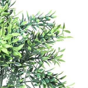 Yapay Fesleğen Yeşil 35 Cm. UV KORUMALI - Dış Mekan Uyumlu