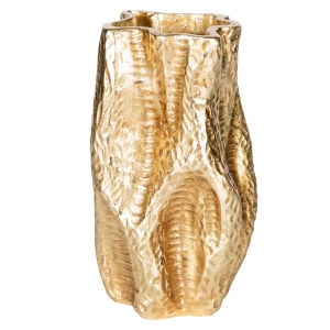 Dekoratif Modern Vazo Gold 14,5x24 Cm.