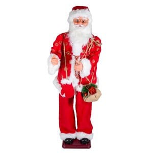 Yılbaşı Süsü, Noel Baba - Büyük Boy, Hediye Çantalı, 160 cm