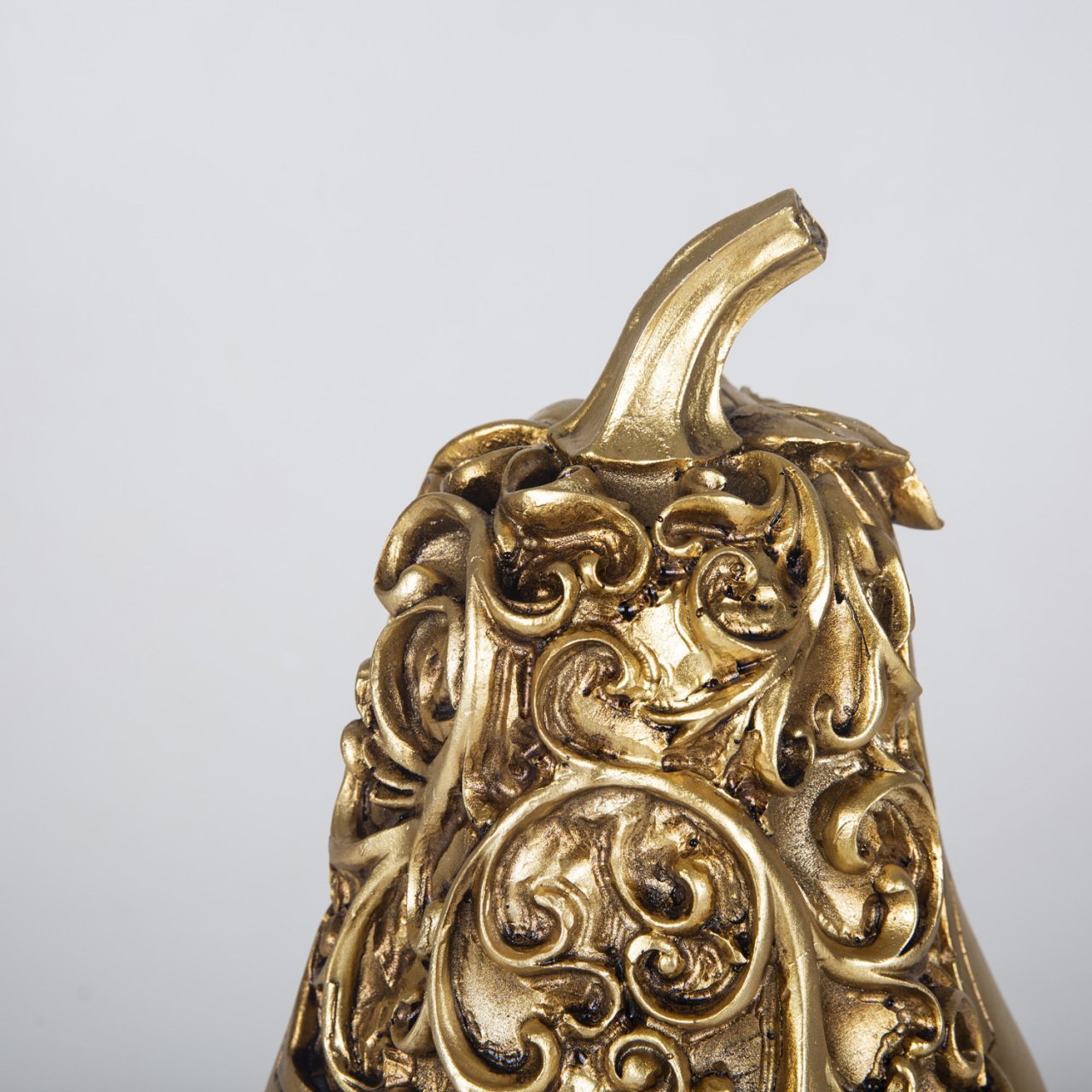 Veramaya Dekoratif Armut Şekilli Kabak Biblo Dore 35x22 Cm