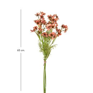 Yapay Çiçek Papatya Demeti Turuncu 65 Cm.