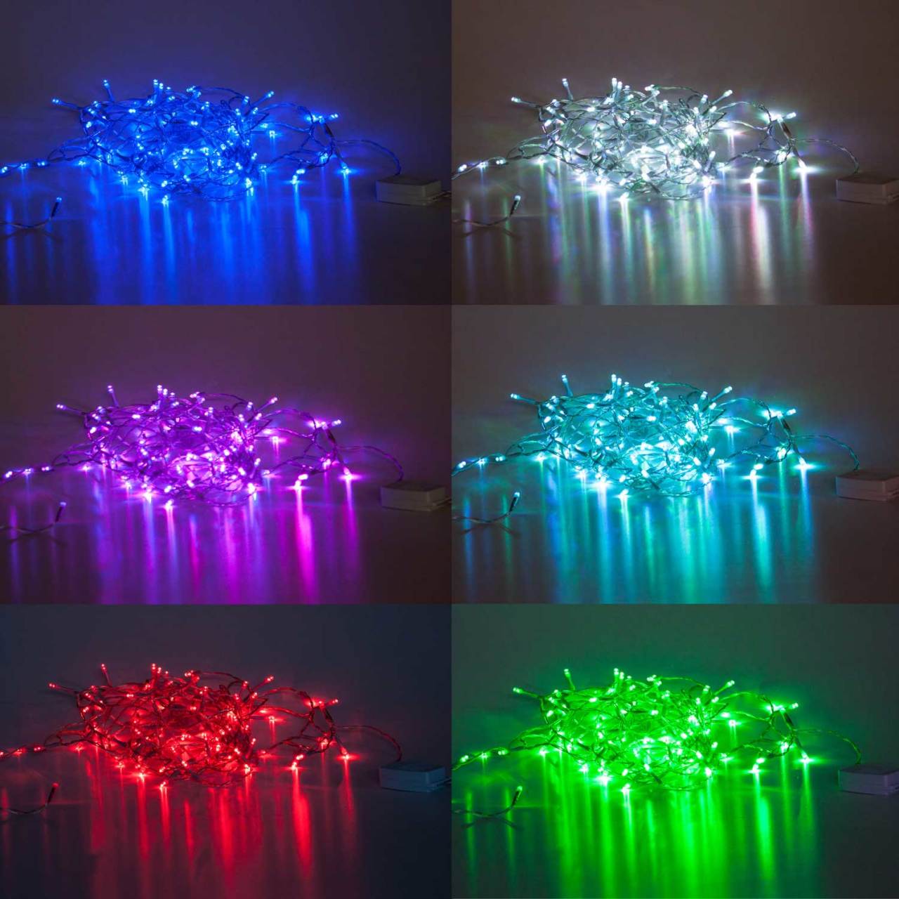 Renkli Dış Mekan 100'lü Led Lamba (10 M + 4,5 M Uzatma)