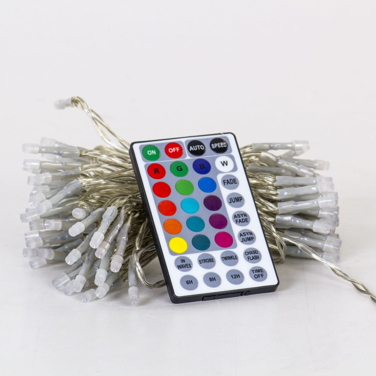 Renkli Dış Mekan 100'lü Led Lamba (10 M + 4,5 M Uzatma)