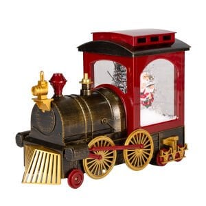 Yılbaşı Süsü, Tren - Müzikli, Sesli, 31x24x15 cm