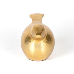 Dekoratif Metal Kuş Gold 18x10x8,5 Cm.