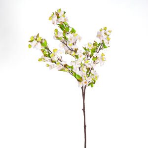 Yapay Bahar Dalı Beyaz 114 Cm.