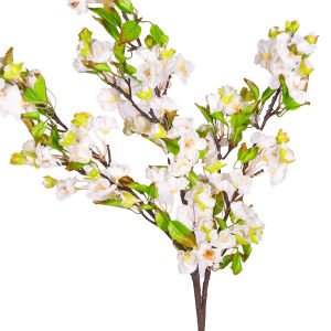 Yapay Bahar Dalı Beyaz 114 Cm.