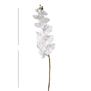 Yapay Çiçek Orkide Beyaz 115 Cm.