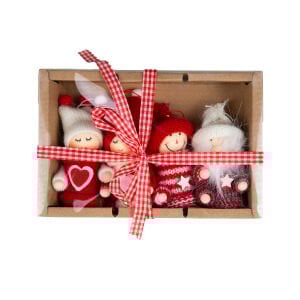 Yılbaşı Süsü, Figürler, Kutuda - 4'lü Paket