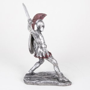 Veramaya Savaşcı Truvalı Hector Figür Biblo 30x18 Cm