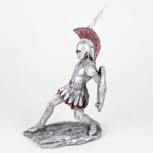 Veramaya Savaşcı Truvalı Hector Figür Biblo 30x18 Cm