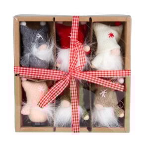 Yılbaşı Süsü, Cüceler, Kutuda - 6'Lı Paket