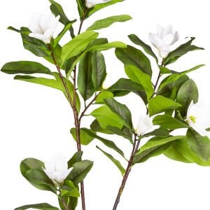 Yapay Manolya Ağacı, Gerçek Dokulu - 120 cm