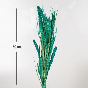 Kuru bitki Seterya/Boncuk Turkuaz 50 Cm.