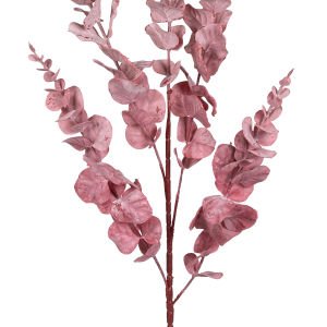 Yapay Okaliptus Bordo 90 cm.