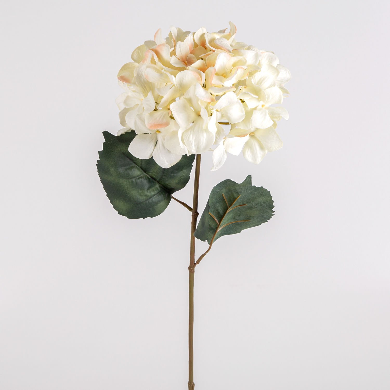 Yapay Çiçek, Ortanca Dal, Krem - 70 cm