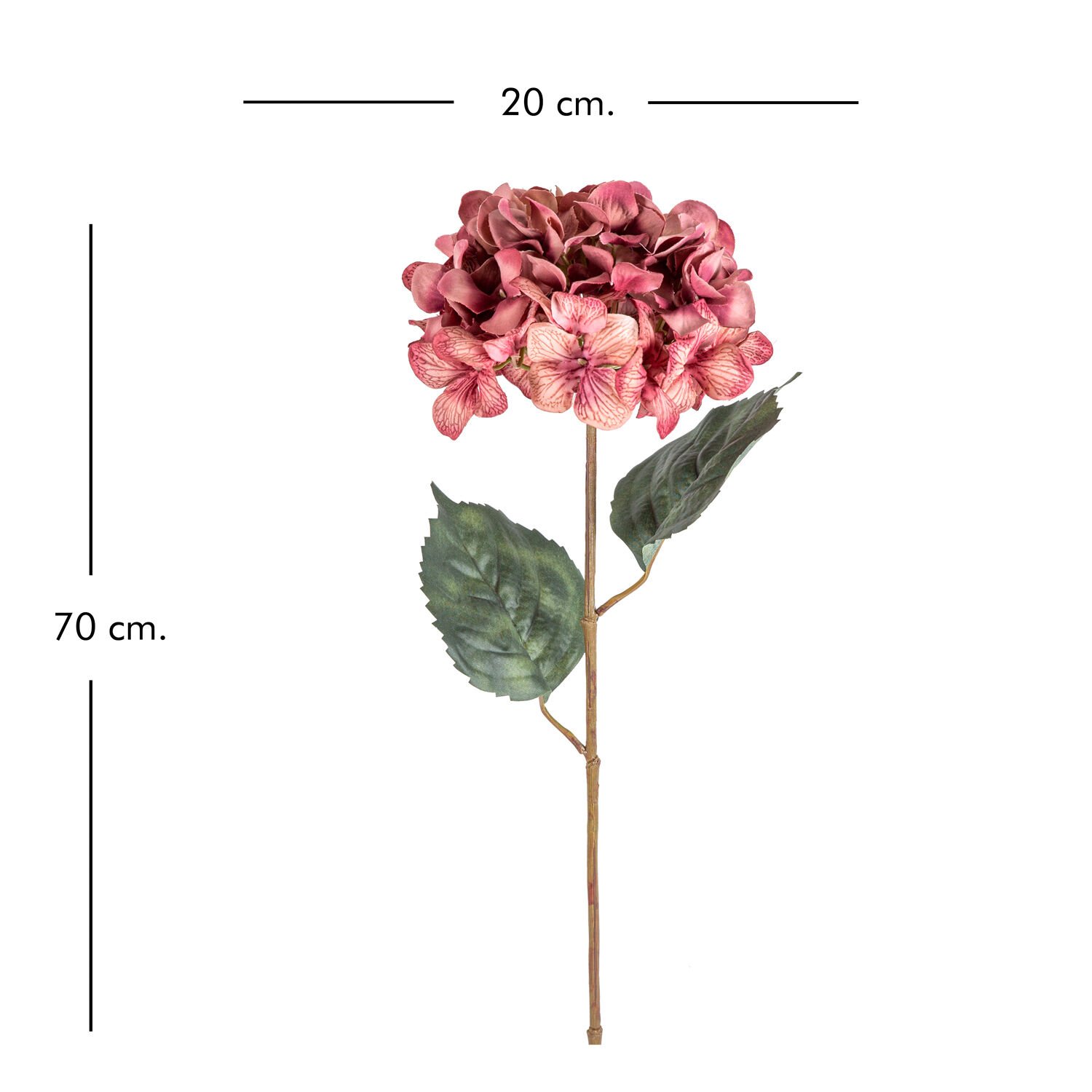 Yapay Çiçek, Ortanca Dal, Leylak - 70 cm