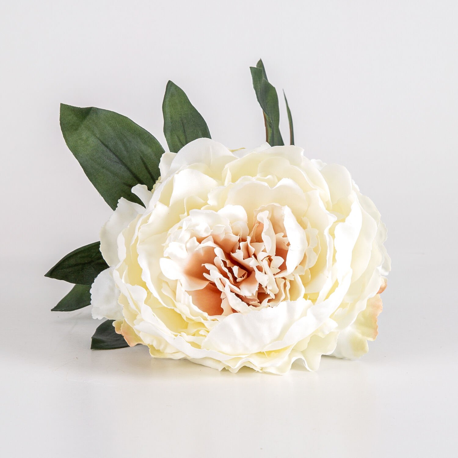 Yapay Çiçek, Şakayık Dal, Krem - 70 cm