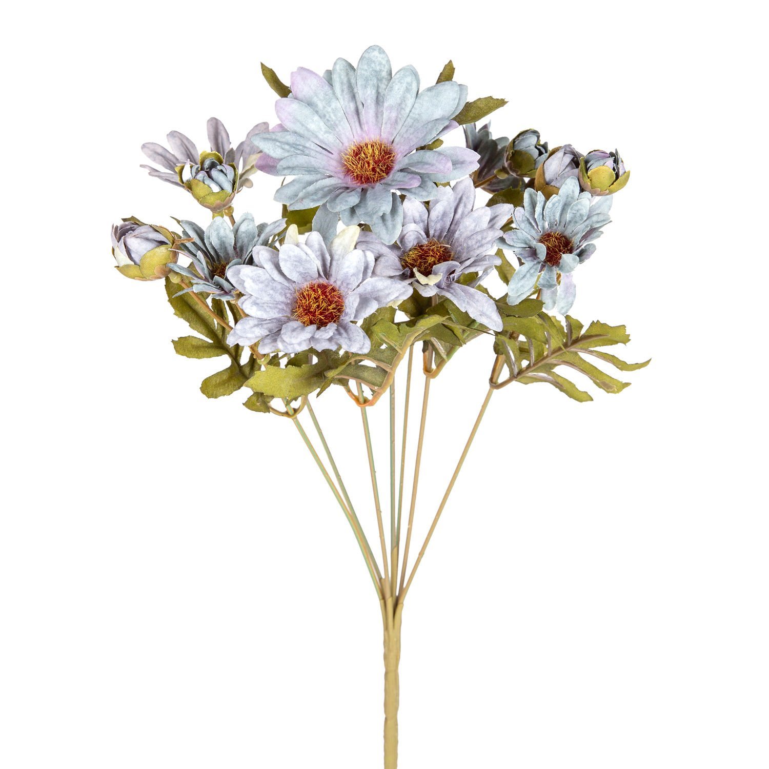 Yapay Papatya Pastel Turkuaz 31 Cm.