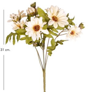 Yapay Papatya Krem 31 Cm.
