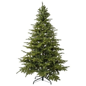 Yapay Yılbaşı Çam Ağacı Nobilis Yeşil 280 cm 4295 Dal Ucu - Gerçek Görünümlü Noel Ağacı, Çap 165 cm