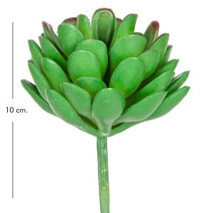 Yapay Kaktüs Sukulent Yeşil 10 Cm.