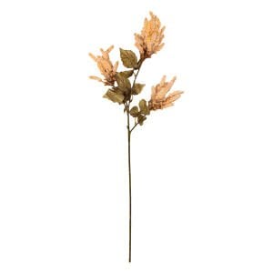 Yapay Çiçekli Bitki, Pampas, Somon - 90 cm
