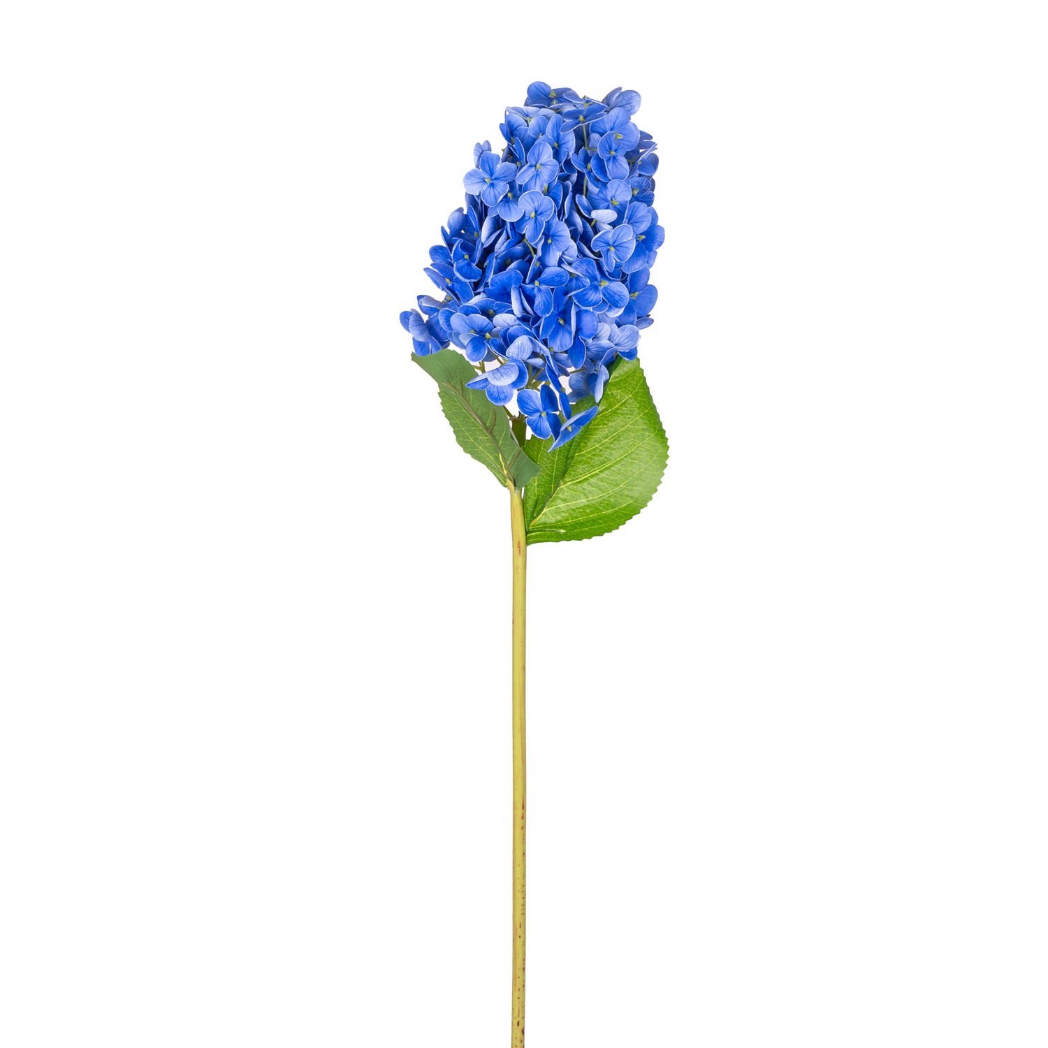 Yapay Ortanca Islak Dokulu Mavi 70 Cm.