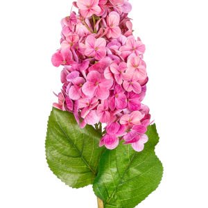 Yapay Ortanca Islak Dokulu Fuşya 70 Cm.