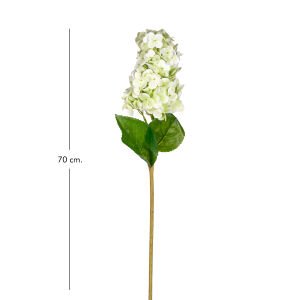 Yapay Ortanca Islak Dokulu Açık Yeşil 70 Cm.