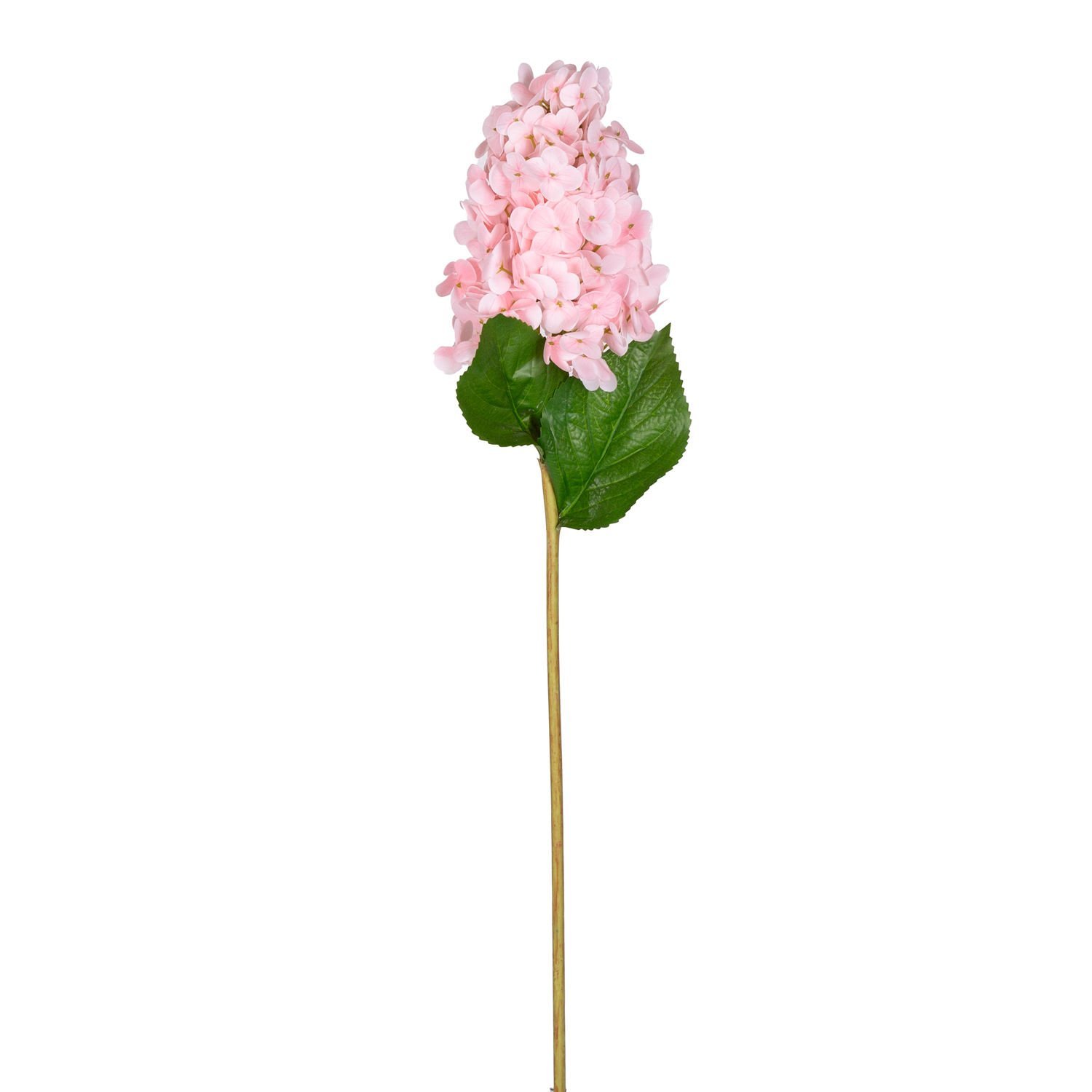 Yapay Ortanca Islak Dokulu Pembe 70 Cm.