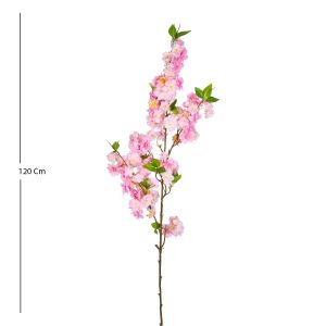 Yapay Çiçek Bahar Dalı Pembe 120 Cm.