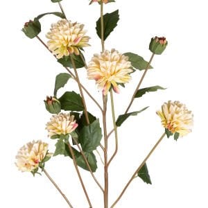 Yapay Çiçek, Krizantem, Krem - 77 cm