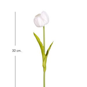 Yapay Lale Beyaz 32 Cm.