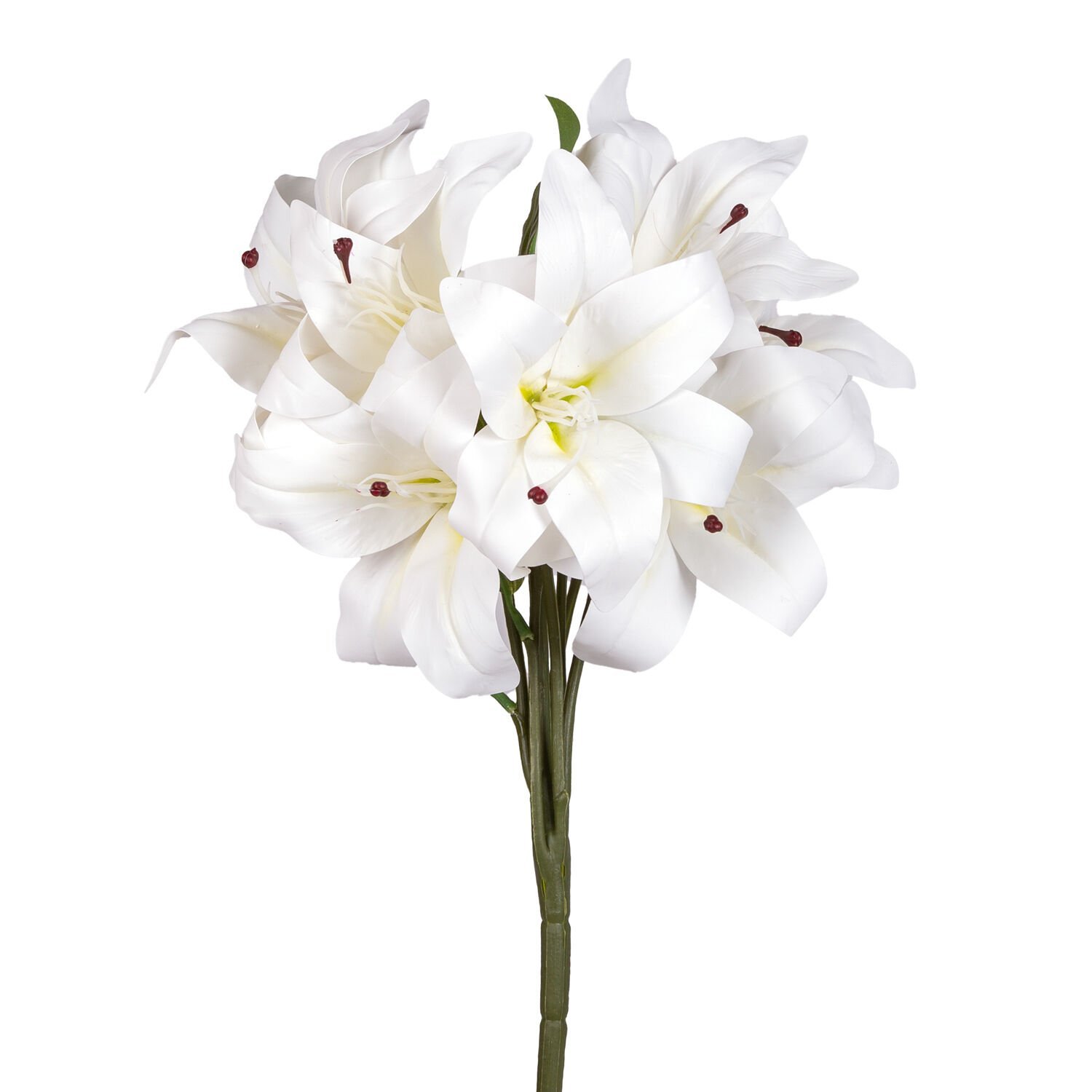 Yapay Lilyum Demet Beyaz 42 Cm.