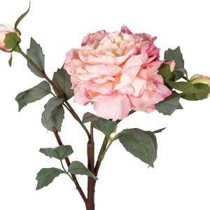 Yapay Çiçek, Şakayık, Kurumuş Efektli, Pembe - 60 cm