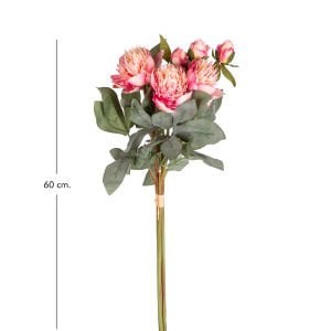 Yapay Çiçek Şakayık Demet Somon-Pembe 60 Cm.