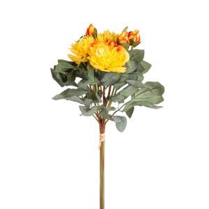 Yapay Çiçek, Şakayık Demet, Sarı - 60 cm