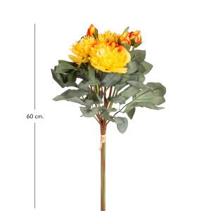 Yapay Çiçek Şakayık Demet Sarı 60 Cm.