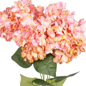 Yapay Çiçek Ortanca Kurumuş Efektli Pembe 50 Cm.
