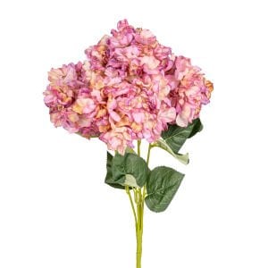 Yapay Çiçek Ortanca Kurumuş Efektli Mor 50 Cm.