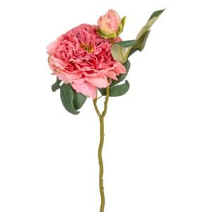 Yapay Gül Tomurcuklu Koyu Pembe 50 Cm.