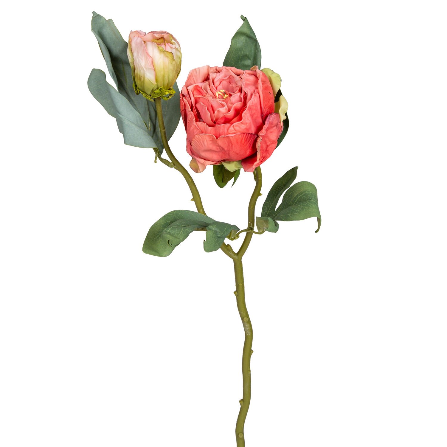 Yapay Çiçek Şakayık Kurumuş Efektli Nar Çiçeği Rengi 50 Cm.