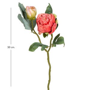 Yapay Çiçek Şakayık Kurumuş Efektli Nar Çiçeği Rengi 50 Cm.