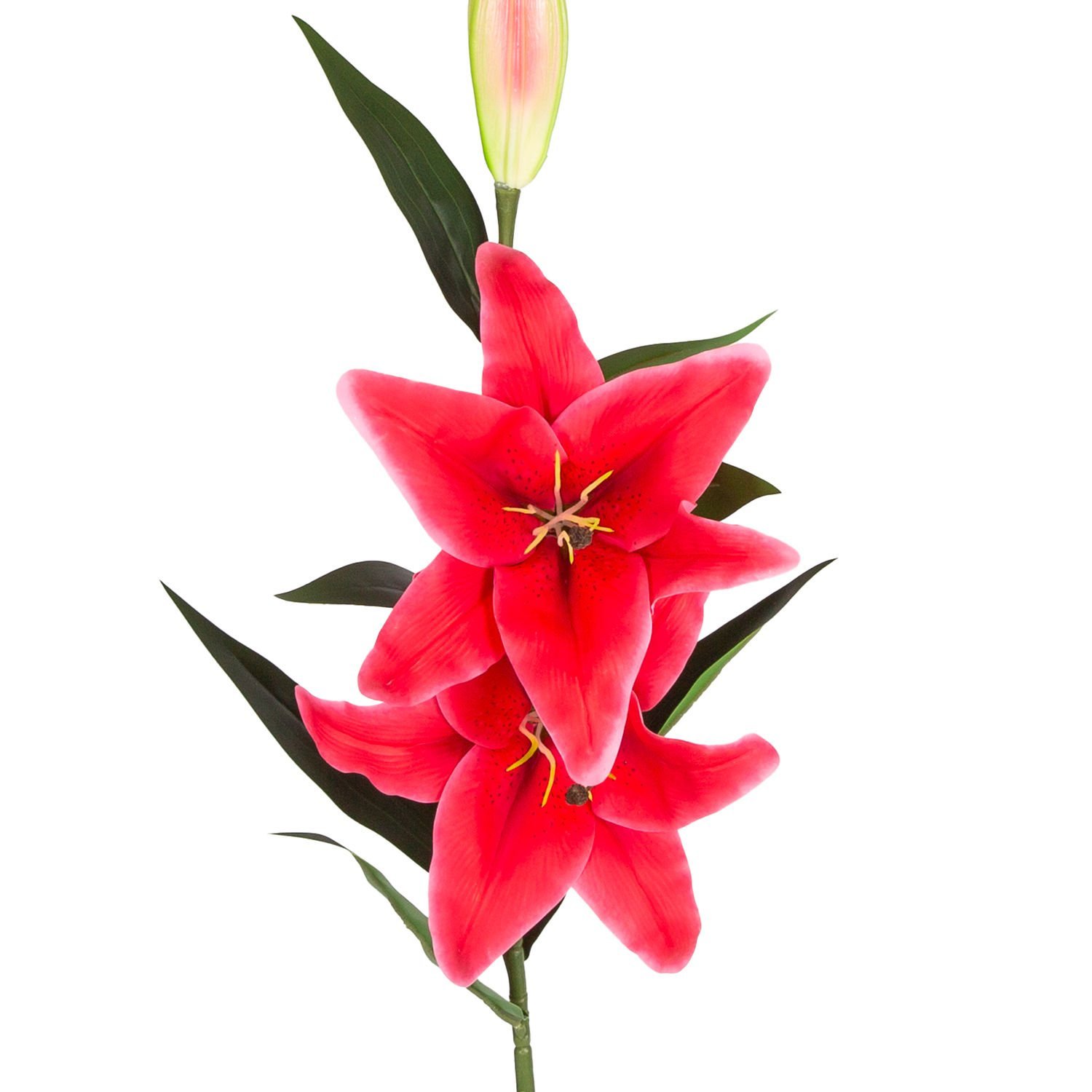 Yapay Çiçek Lilyum Fuşya 90 Cm.